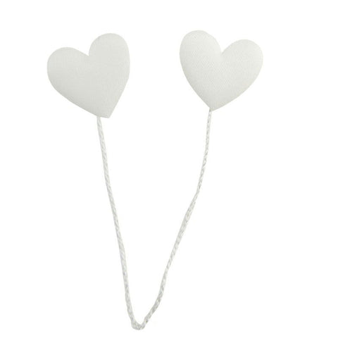 Bijsteker Hartjes Wit - Kadopapier.net Bijsteker Hartjes Wit - Kadopapier.net