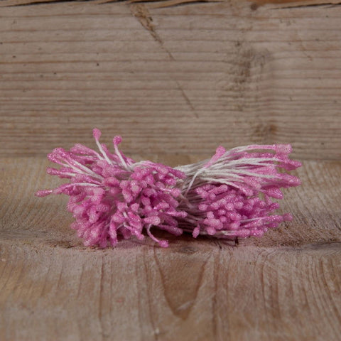 Cadeaudecoratie Meeldraadjes Oud roze - Kadopapier.net Cadeaudecoratie Meeldraadjes Oud roze - Kadopapier.net