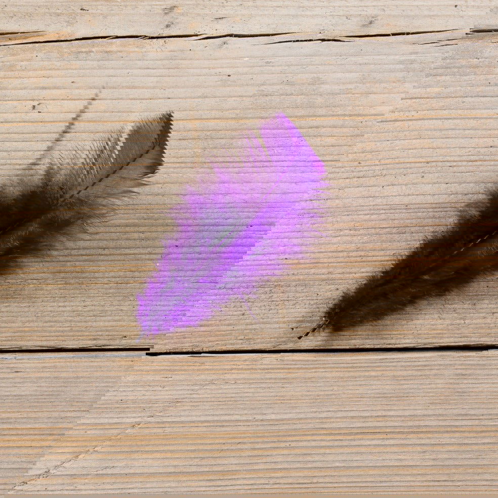 Decoratieveer met plakker Paars - Kadopapier.net