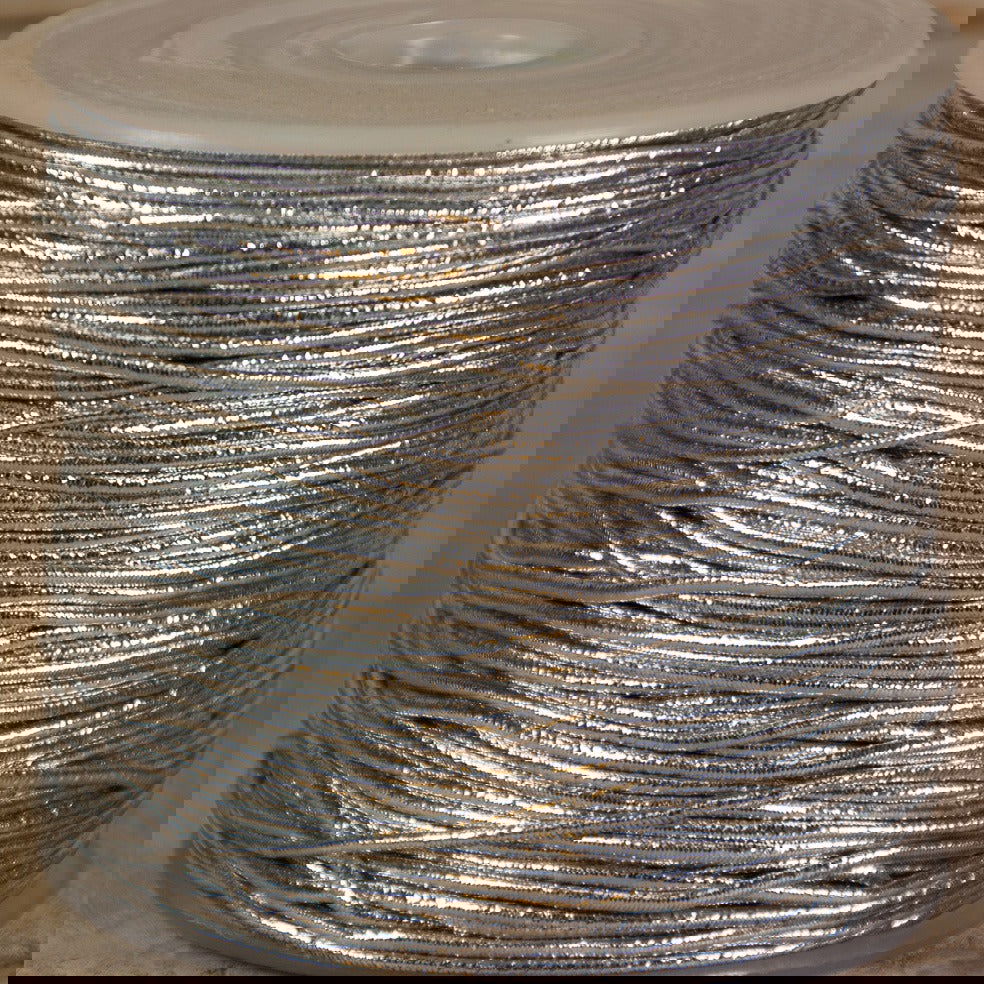 Dik Elastiek Zilver - Kadopapier.net