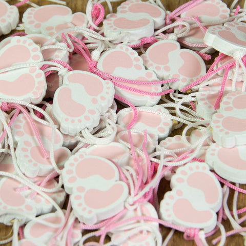 Gelukshanger Babyvoetjes Roze - Kadopapier.net Gelukshanger Babyvoetjes Roze - Kadopapier.net