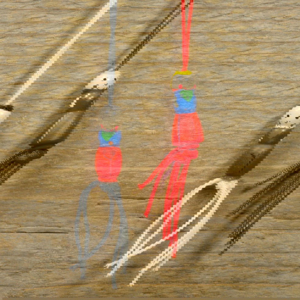 Gelukshanger Boer en Boerinnetje - Kadopapier.net