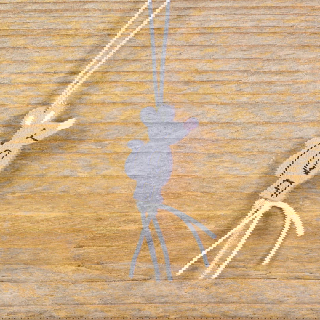 Gelukshanger Muis - Kadopapier.net