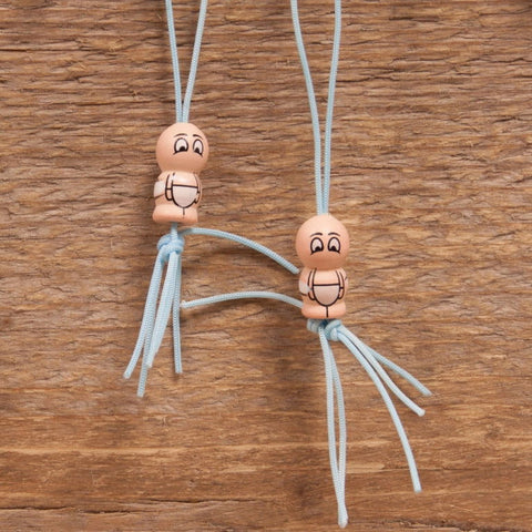 Gelukspoppetje Baby blauw - Kadopapier.net Gelukspoppetje Baby blauw - Kadopapier.net