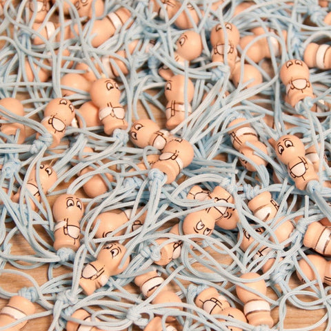 Gelukspoppetje Baby blauw - Kadopapier.net Gelukspoppetje Baby blauw - Kadopapier.net