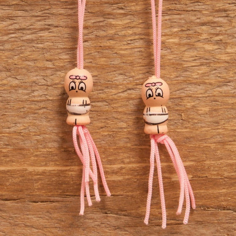 Gelukspoppetje Baby roze - Kadopapier.net Gelukspoppetje Baby roze - Kadopapier.net