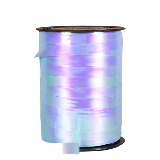 Iriserend Krullint Blauw - Kadopapier.net