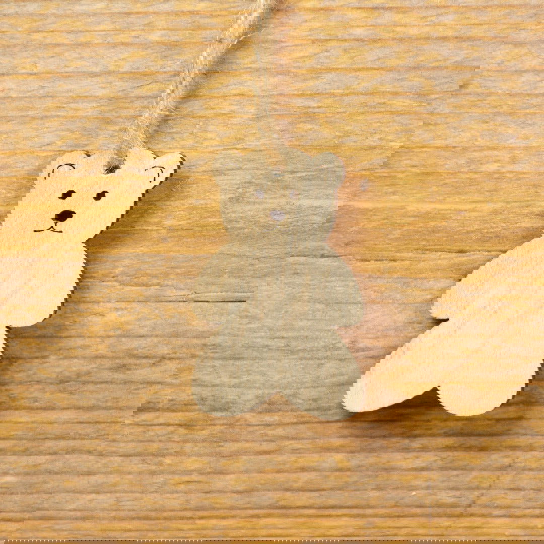 Kadohanger Teddybeer - Kadopapier.net