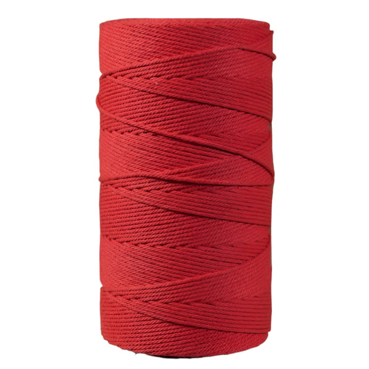 Katoen touw Rood - Kadopapier.net