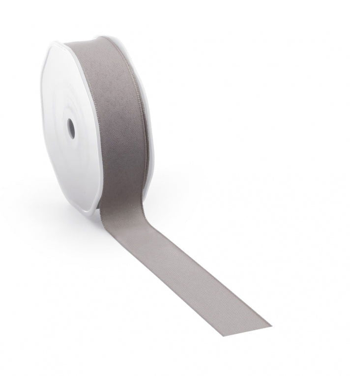 Katoenen kadolint Taupe - Kadopapier.net