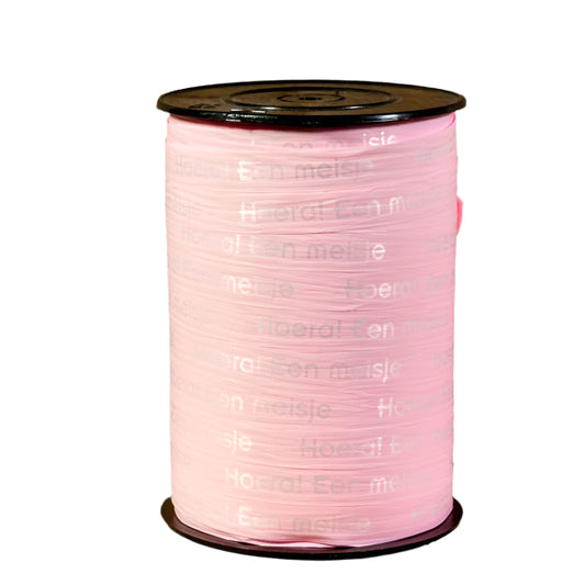 Krullint Hoera een Meisje - Kadopapier.net