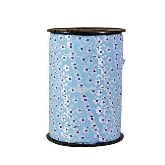 Krullint Margriet Blauw - Kadopapier.net