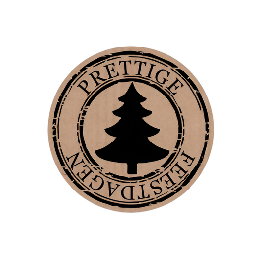 Prettige Feestdagen rond Kraft - Kadopapier.net