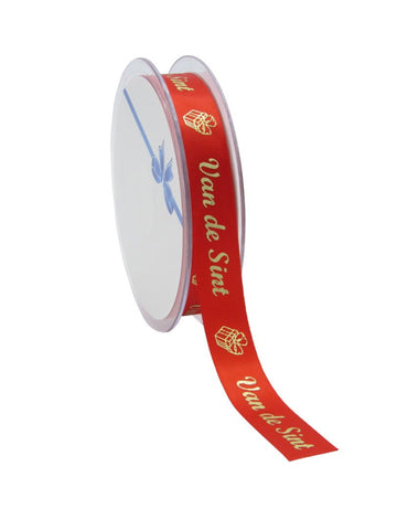 Satijn Sintlint Van de Sint - Kadopapier.net Satijn Sintlint Van de Sint - Kadopapier.net