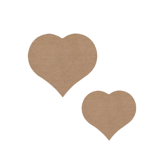 Sluitsticker Hart Kraft - Kadopapier.net
