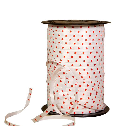 Smal Krullint met Hartje Wit - Kadopapier.net