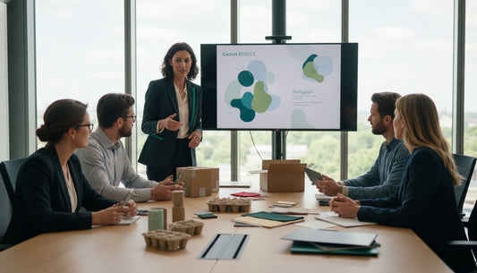 verpakkingsstrategie branding kantoor