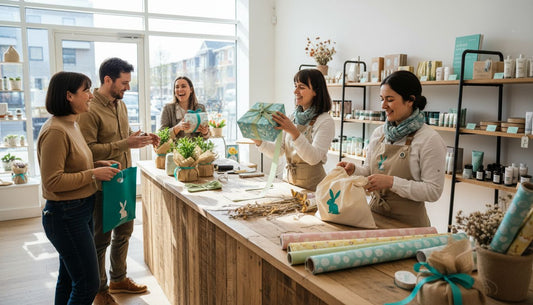 seizoensverpakking pasen winkel