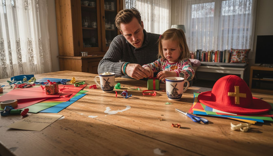 Gezellig met het hele gezin knutselen aan originele Sinterklaassurprises