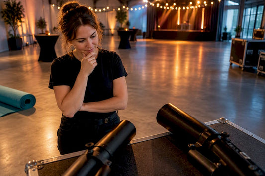 Evenementenorganisator maakt keuze uit confetti-machines