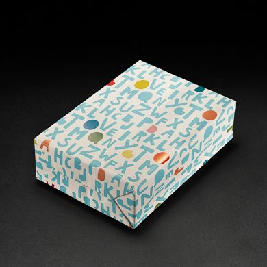ABC Letters Inpakpapier – Speels en Educatief
