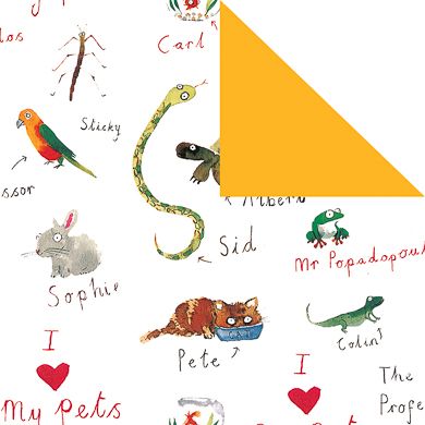 Geschenkpapier für meine Haustiere – Niedliche Haustiere