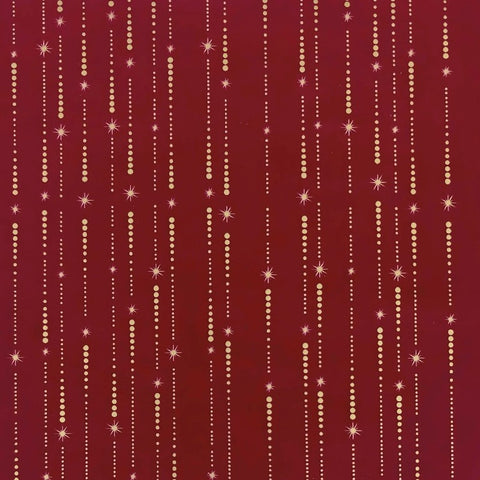 Weihnachtspapier mit Etiketten - 70 Gramm 30/50/70 cm x 200 m