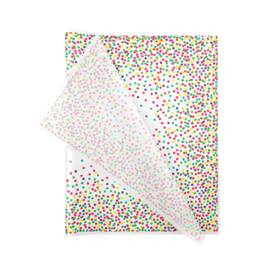 Vloeipapier Confetti 36x50 cm & 50x76 cm