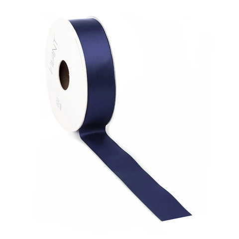 Dunkelblaues Satinband 3-38 mm 25-50 m