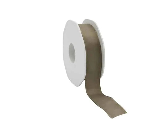 Taftband mit Drahtmuster, Taupe