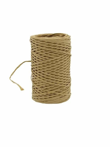 Papierdekofaden Kraftfarbe