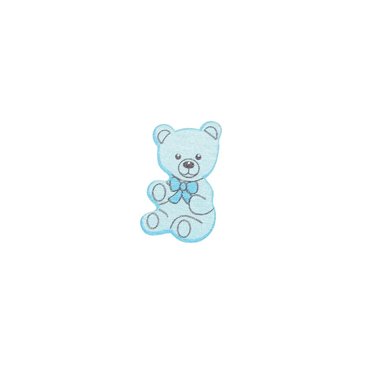 Mini-Clip Bär Blau