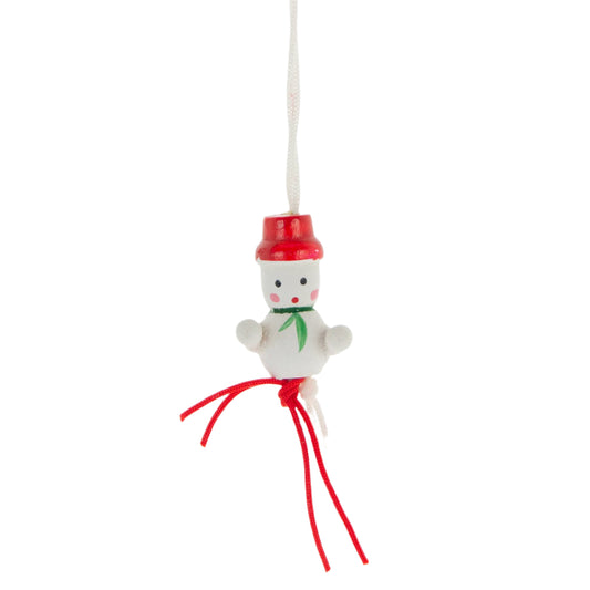 Gelukshanger Sneeuwman met handjes > 3cm | 50 Stuks