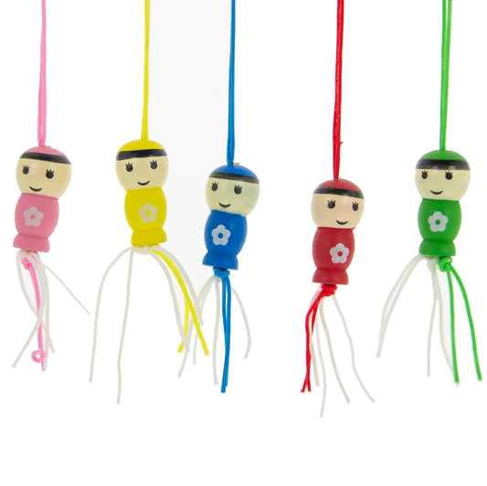 Gelukshanger Doll > 25x12mm | 50 stuks