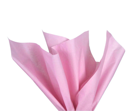Dik Pastel Pink Vloeipapier – 28 Grams Watervast, Kleurecht, Diverse Afmetingen - Kadopapier.net