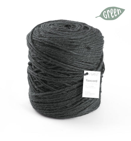 Thick black jute rope for sturdy and durable applications
