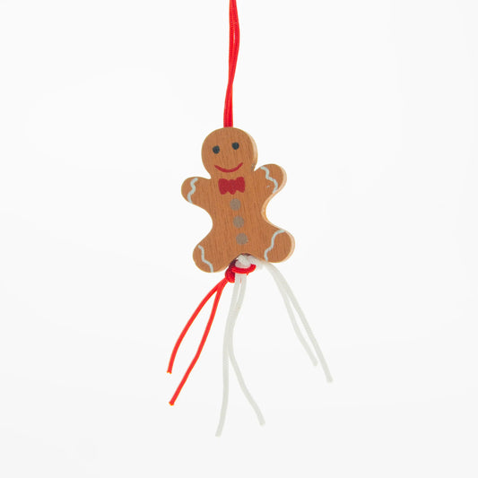 Lucky Gingerbread Pendant &gt; 3cm | 50 Pieces
