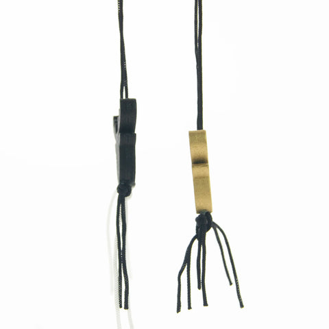 Glücksbringer Rentier Anhänger Schwarzgold &gt; 25x25 mm | 100 Stück