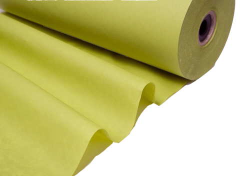 Grasgrüne Seidenpapierrolle | 50 cm x 530 m | Stark und sicher