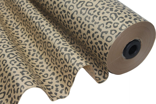 Kraft Luipaard Vloeipapier Rol - 50cm Breed, 400 Meter Lang
