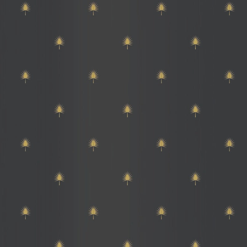 Inpakpapier effen zwart met gouden figuren - Luxe en Elegantie - Kadopapier.net
