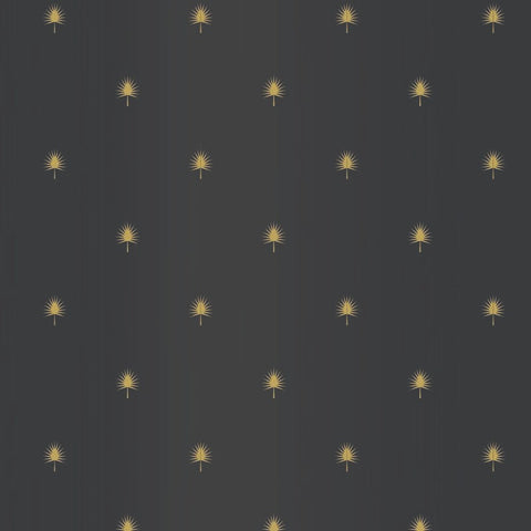 Inpakpapier effen zwart met gouden figuren - Luxe en Elegantie - Kadopapier.net