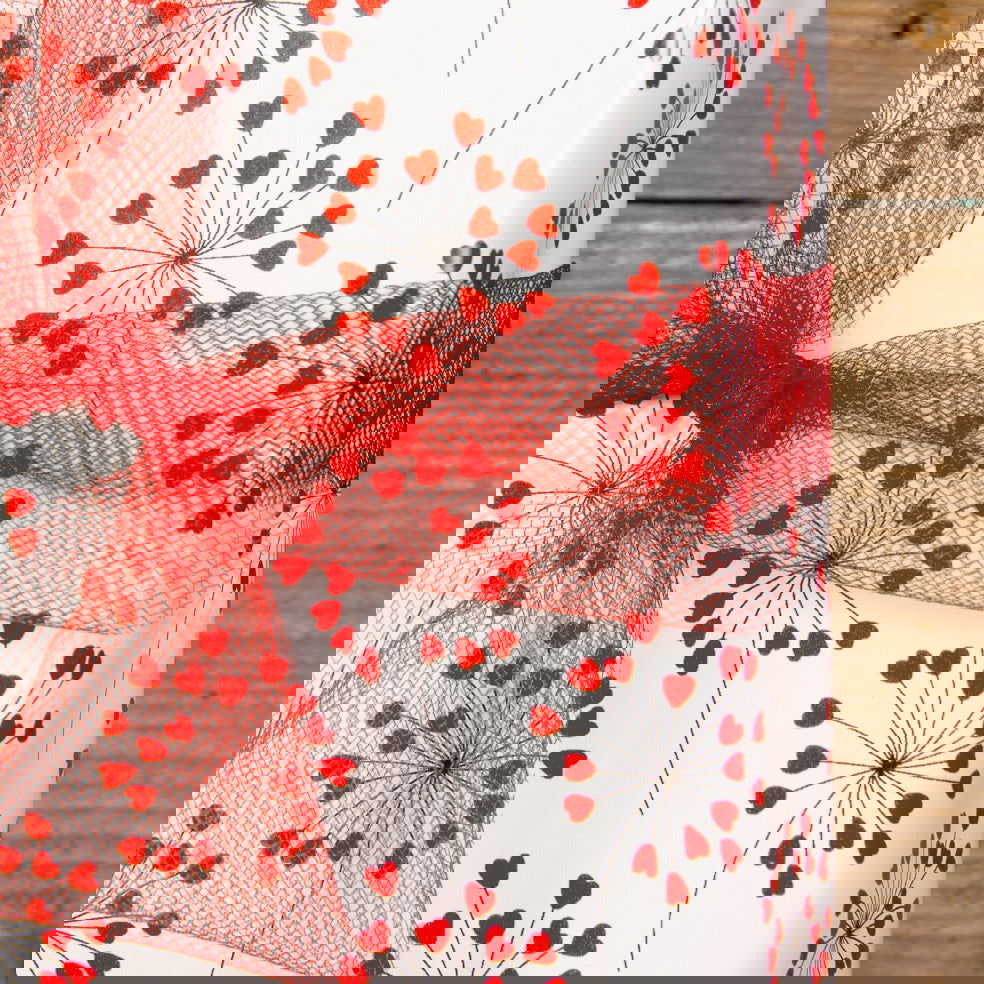 Inpakpapier met Hartjes - Kadopapier.net