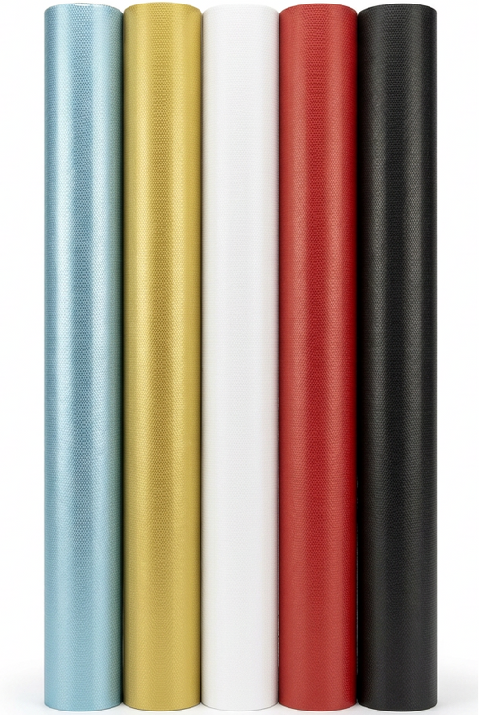 Kraft Colors – 70 cm x 2 m – set of 5 rolls of wrapping paper 