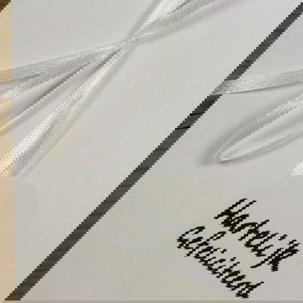 Kadobon Label Wit - Kadopapier.net