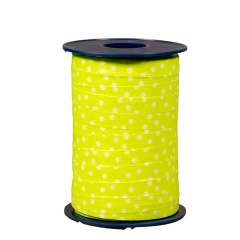 Krullint Bloem Lime - Kadopapier.net
