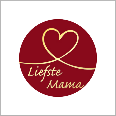 Liefste Mama | Moederdag -Sticker-Etiket-