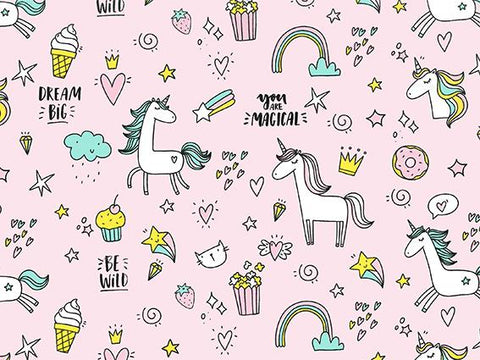 Geschenkpapierbögen Einhorn | 70*50cm | 2x 250 Blatt
