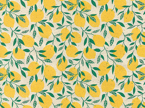 Geschenkpapierbögen Little Lemon | 70*50cm | 2x 250 Blatt