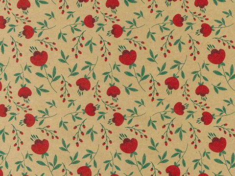 RIO FSC – Grass/kraft wrapping paper – 70 cm x 2 m – set of 5 rolls